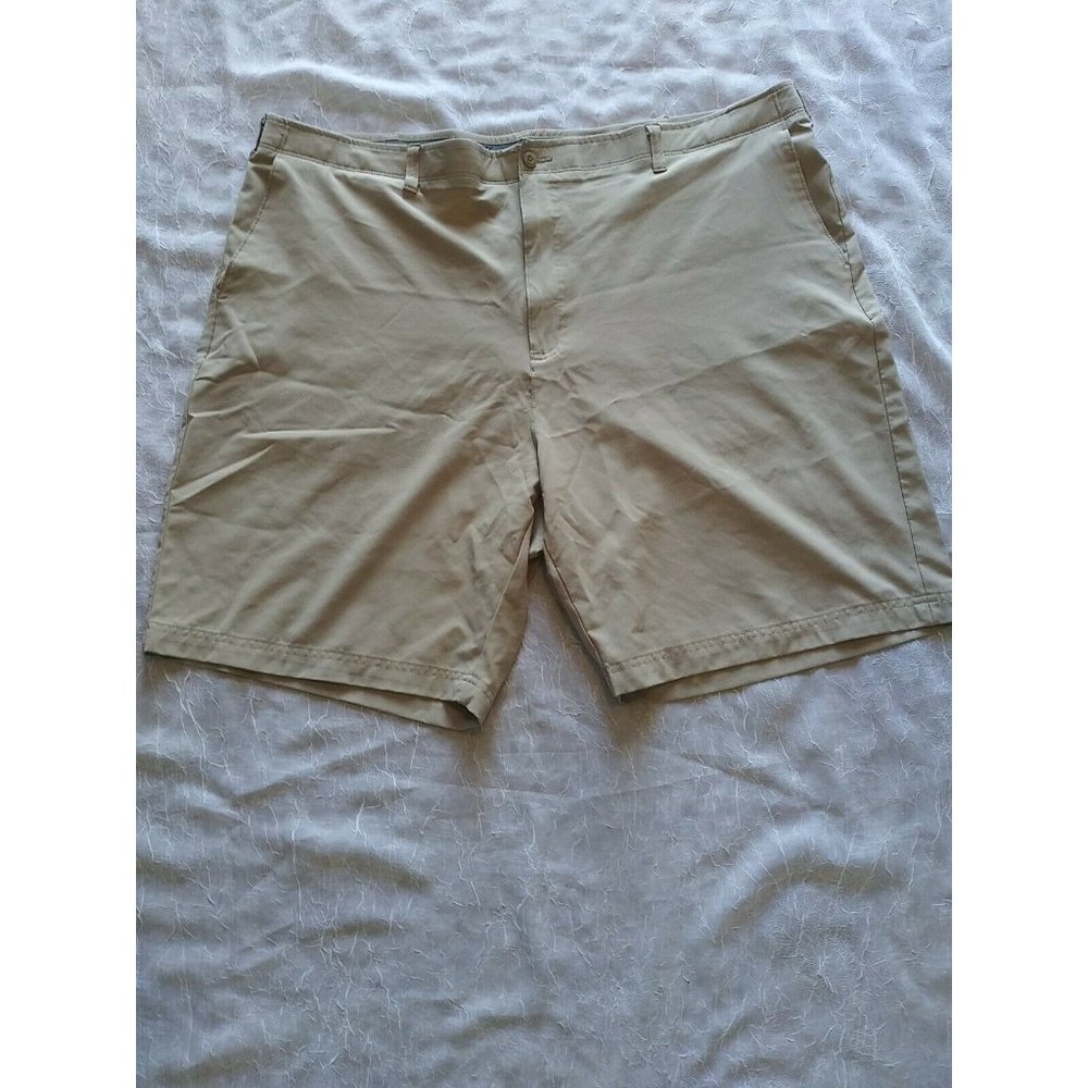 Ben Hogan Men's Performance Golf Shorts Size 46 Light Brown Big and Tall